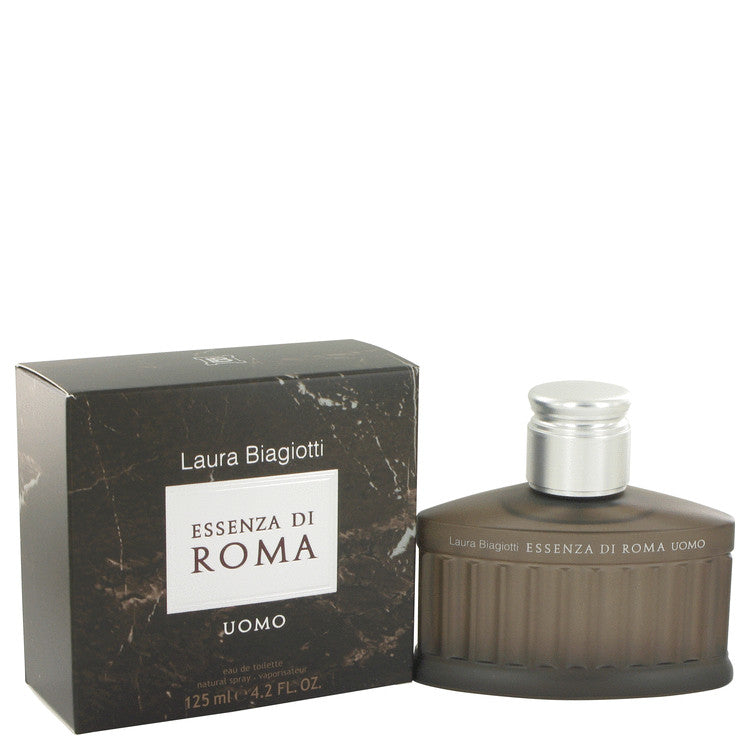 Essenza Di Roma Uomo by Laura Biagiotti Eau De Toilette Spray 4.2 oz for Men