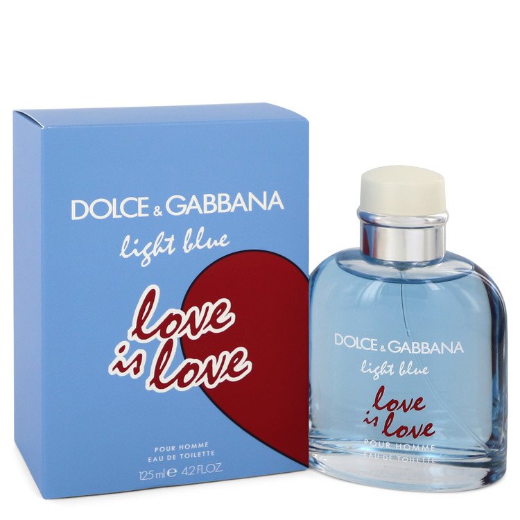 Light Blue Love Is Love by Dolce & Gabbana Eau De Toilette Spray 4.2 oz for Men